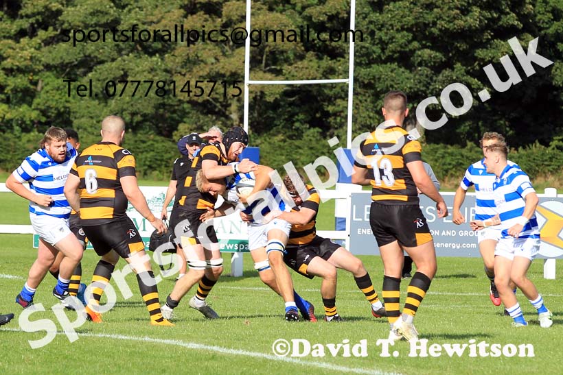 Tynedale v Sheffield Tigers, Sat., Sept. 17th, 2022. Photo: David T. Hewitson/Sports for All Pics